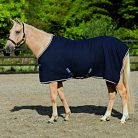 Horseware Rambo Techni Waffle átmeneti takaró - sötétkék, 165 cm