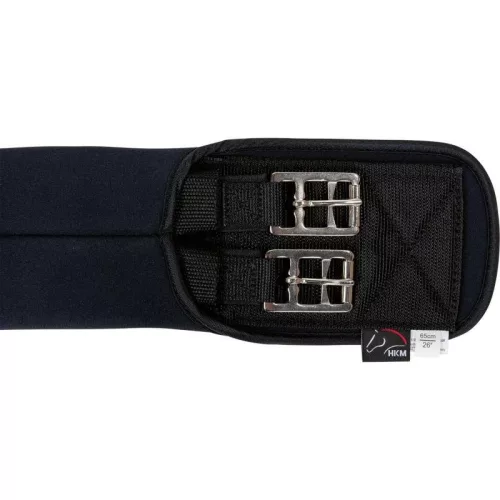 HKM Softoprén heveder - Elastik - fekete (9100) 50