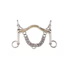 BEMELMANS WEYMOUTH 16MM SENSOG 5CM ST.ST. CHEEKS, 13,5 cm, ezüst