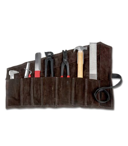 Waldhausen patkoló készlet bőr tartóval