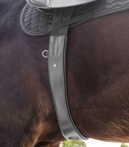 Waldhausen bőr heveder - 110 cm, fekete