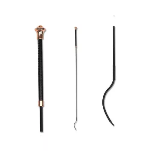 Waldhausen Noblesse díjlovagló pálca - 120 cm, barna