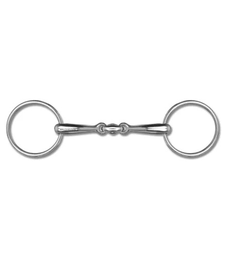 Waldhausen kétszer tört csikózabla - 18 mm, 15.5 cm