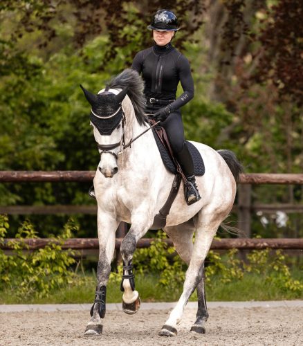 Swing P06 Flexible gyerek gerincvédő - fekete, XL