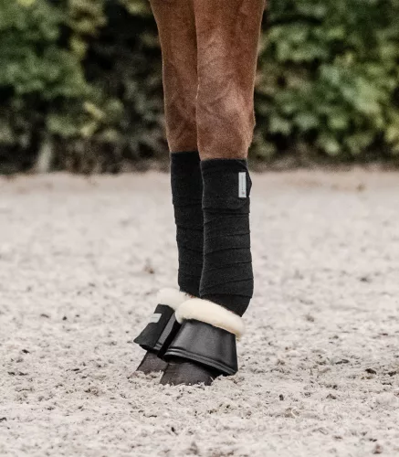 Waldhausen Premium bárányszőrös pataharang - fekete, L