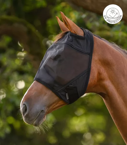 Waldhausen Premium fül nélküli légymaszk - Full, fekete