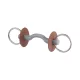 Beris Tongue Port csikózabla - 14 cm, puha