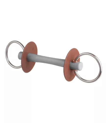 Beris Comfort 18 mm csikózabla - 12 cm, puha