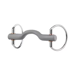 Beris Tongue Port olív zabla - 13 cm, kemény