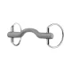 Beris Tongue Port olív zabla - 14 cm, puha