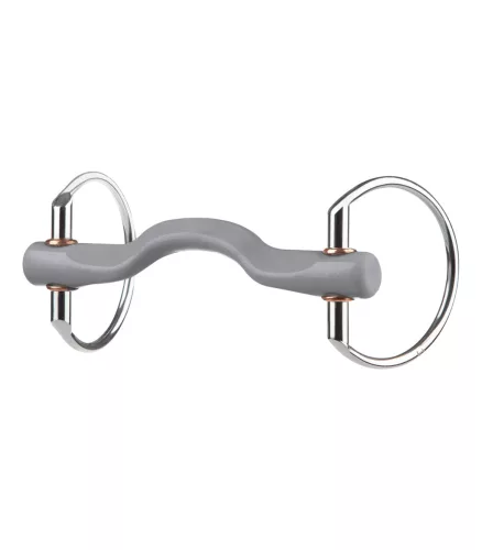 Beris Konnex Tongue Port olív zabla - 14 cm, puha