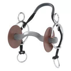 Beris Konnex Tongue Port Curb gag zabla - 14 cm, puha