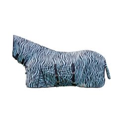 HKM Zebra Aqua nyakas légytakaró - 165 cm