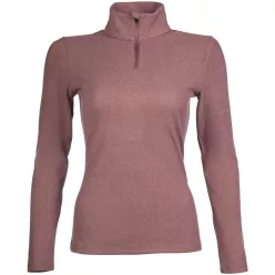   HKM Supersoft funkciós hosszú ujjú lovaglófelső - rozsdabarna, L