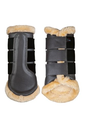 HKM Comfort Premium Fur ínvédő - szürke, XL