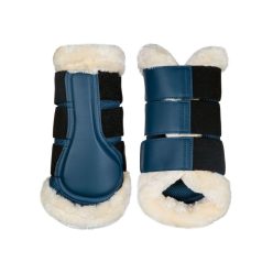 HKM Comfort Mesh ínvédő - kék, S