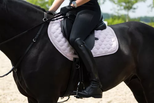 HKM Elisa nyeregalátét, díjlovas, halványrózsaszín