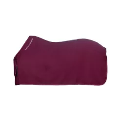 HKM Livigno polár takaró - bordó, 155 cm