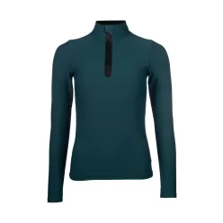   HKM Livigno női funkcionális lovaglófelső - sötétzöld, XS