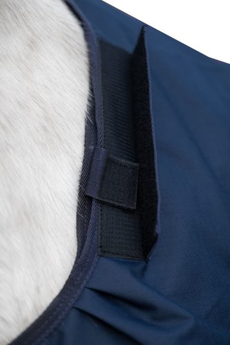 HKM Kombi 2 karámtakaró - sötétkék, 165cm