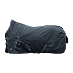   HKM Glasgow 1200D magasított nyakú karámtakaró 0g - fekete, 155 cm