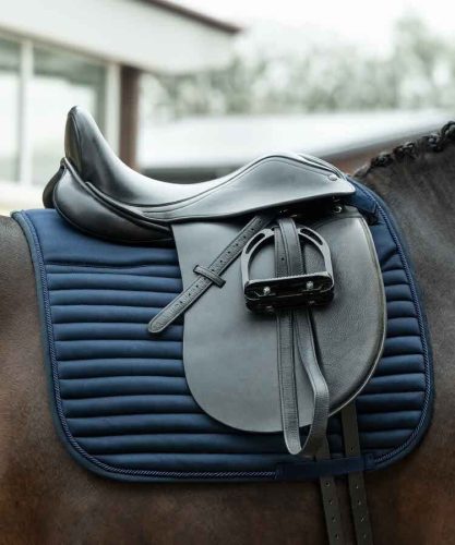 HKM Samantha nyeregalátét - sötétkék, Póni, díjlovas
