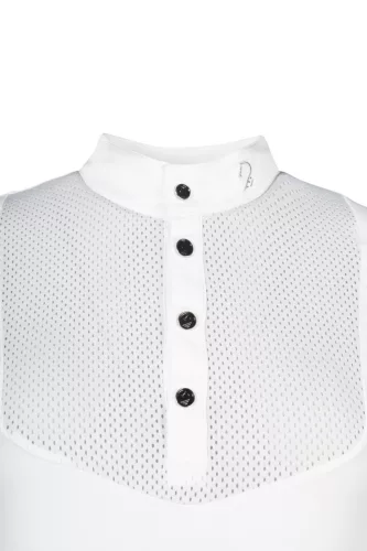 HKM Amalfi rövid ujjú versenying - fehér, XS
