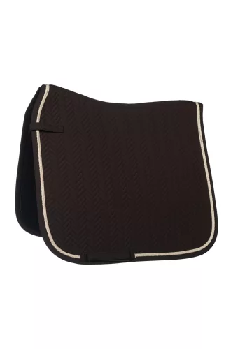 HKM Nyeregalátét -Florence- sötétbarna (2100) díjlovas