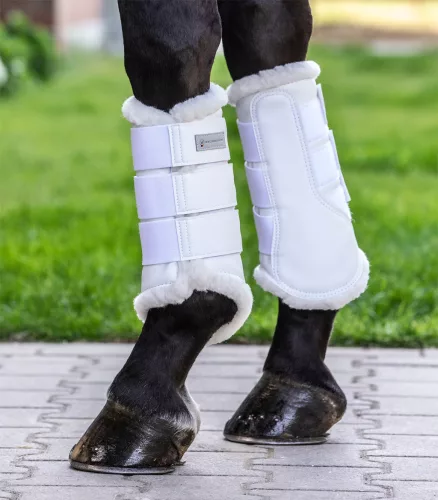 Waldhausen Soft Dressage ínvédő - fehér, XL