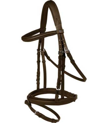 Waldhausen Supersoft X-Line kantár - barna, Cob