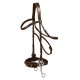 Waldhausen X-Line Hackamore kantár - barna, Cob
