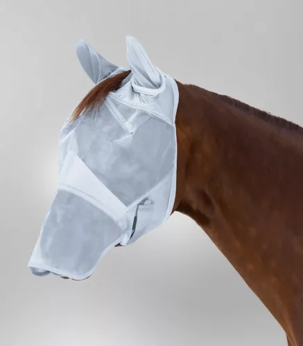 Waldhausen Premium orrhálós légymaszk - Cob, ezüst