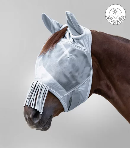 Waldhausen Premium füles légymaszk sallanggal - Xfull, ezüst