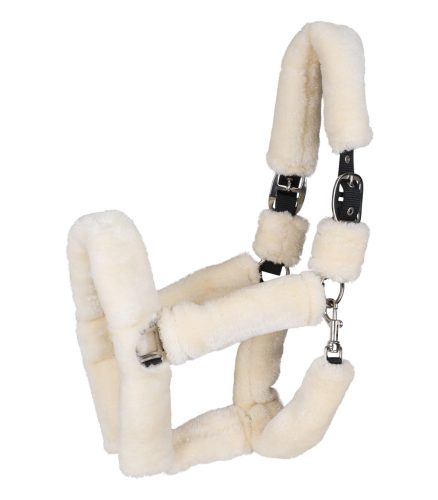 Waldhausen Cozy műszőrös kötőfék - Cob, natúr