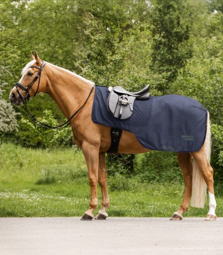 Waldhausen Comfort légytakaró lovagláshoz - 145 cm, sötétkék