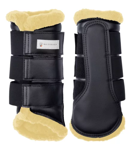 Waldhausen Soft Dressage ínvédő - fekete-natúr, XL