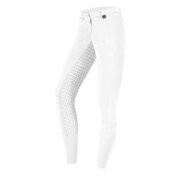 Elt Micro Sport teliszilikonos lovaglónadrág - fehér, 44