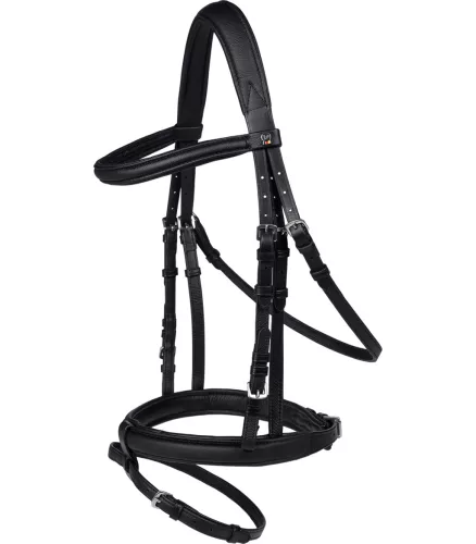 Waldhausen Supersoft X-Line kantár - fekete, Xfull