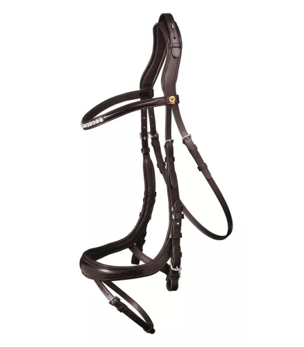 Waldhausen Sensation S-line kantár - sötétbarna, Full