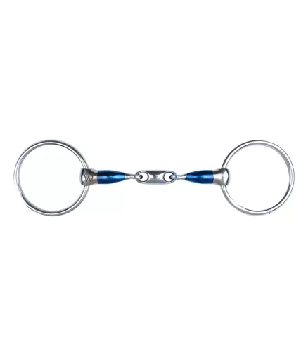 Waldhausen Sweet Iron kétszer tört csikózabla 16 mm- 13.5 cm