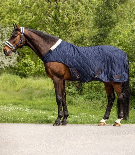 Waldhausen Exclusive jártató takaró - sötétkék, 125 cm