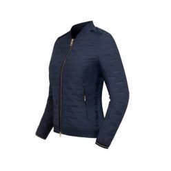 Elt Lourdes softshell-mix lovaglókabát - sötétkék, L