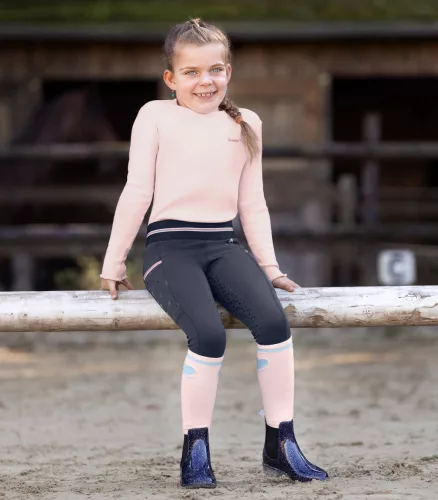 Elt Lucky Leni gyerek teliszilikonos lovaglóleggings - 116