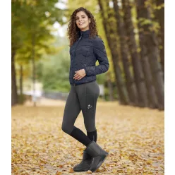 Elt Ella Thermo téli lovagló leggings - sötétszürke, 40
