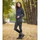 Elt Ella Thermo téli lovagló leggings - sötétszürke, 40