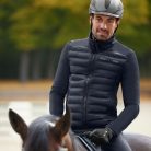 Elt Missouri férfi softshell-mix lovas kabát - sötétkék, XL