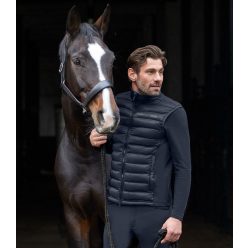 Elt Maine softshell férfi lovaglómellény - sötétkék, M