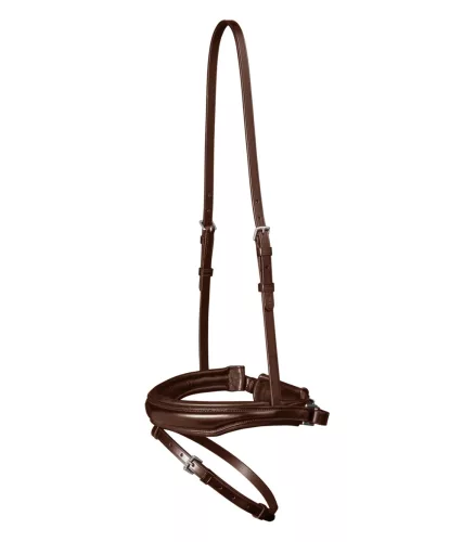 Waldhausen S-Line Pull Back orrszíj - sötétbarna, Cob