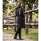 Elt Ostende Lightweight női hosszú lovaglómellény - fekete, XS