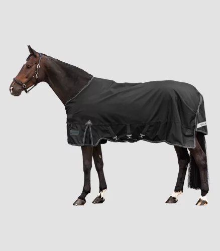 Waldhausen Scandic karámtakaró 200g - fekete, 165 cm